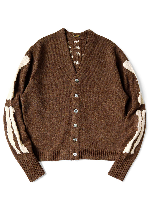 Kapital 5G Wool BONE Short Cardigan