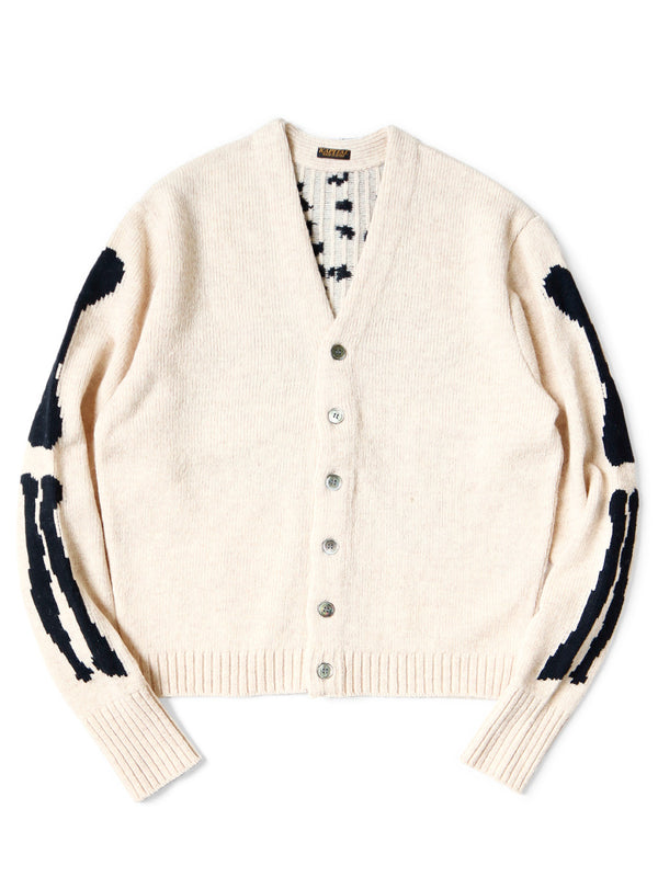 Kapital 5G Wool BONE Short Cardigan