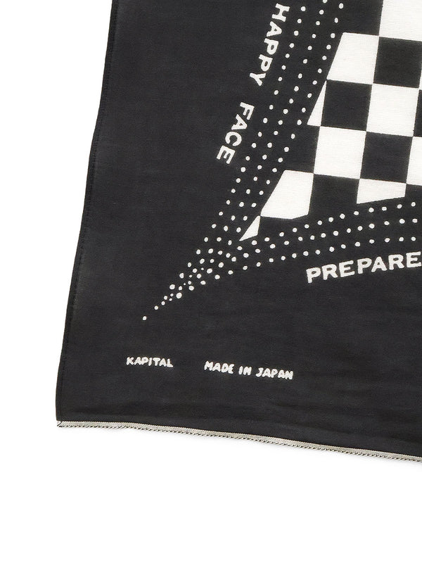Kapital fastcolor selvedge bandana (RAINBOWY NO WOMAN NO CRY)