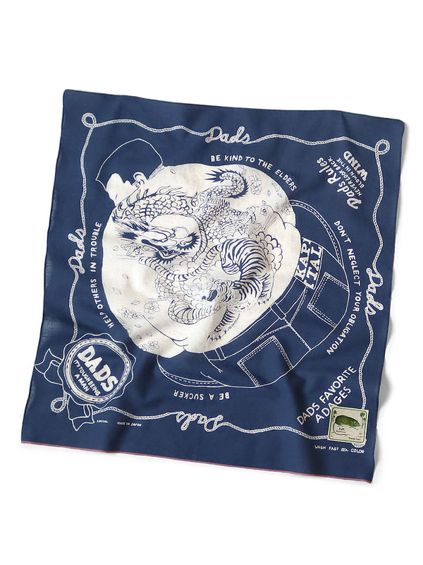 Kapital fastcolor Selvedge Bandana (DAD)