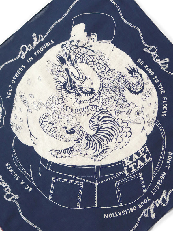 Kapital fastcolor Selvedge Bandana (DAD)
