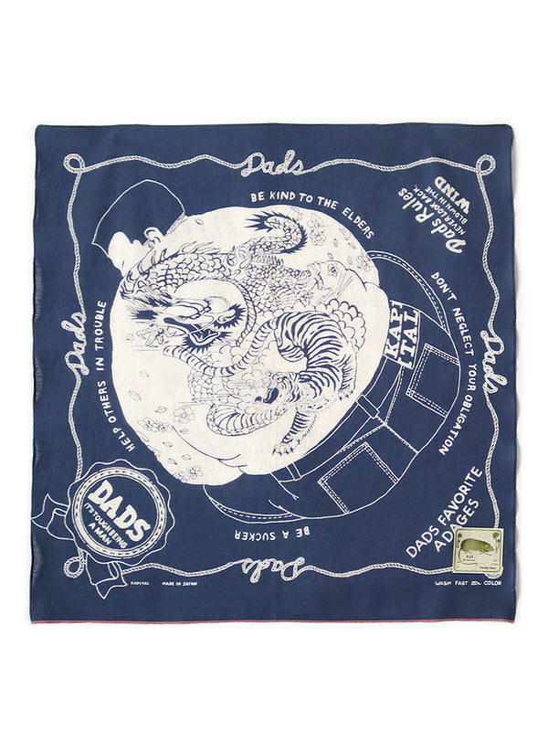 Kapital fastcolor Selvedge Bandana (DAD)