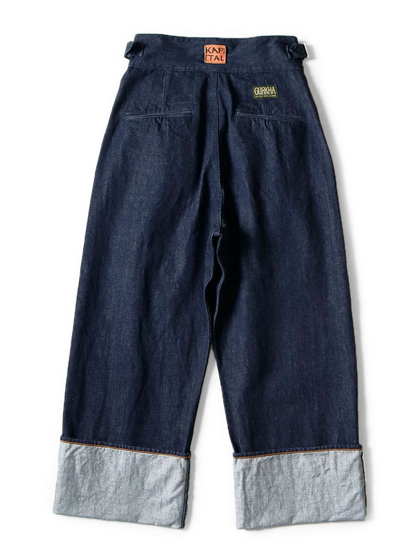 Kapital 14oz Selvedge Denim Gurkha Pants