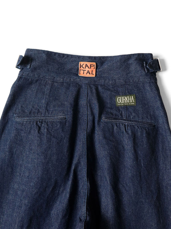 Kapital 14oz Selvedge Denim Gurkha Pants
