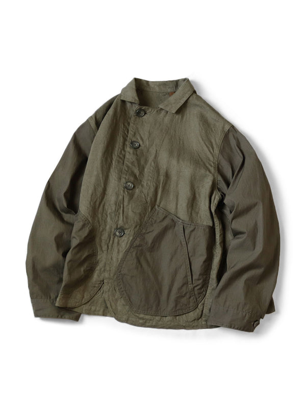 Kapital Linen Chino Cloth x Gabardine Ringo Man Coverall Jacket