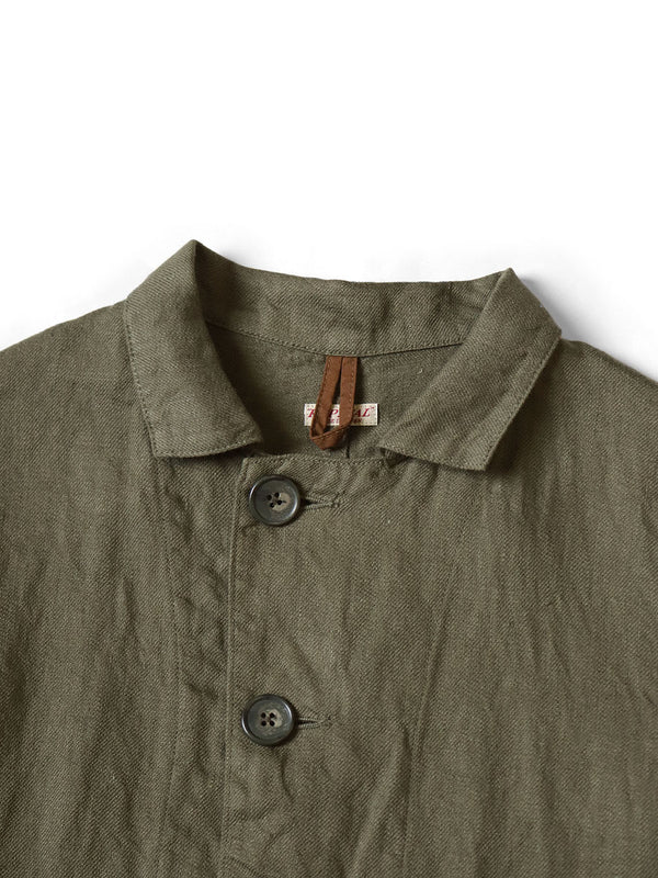 Kapital Linen Chino Cloth x Gabardine Ringo Man Coverall Jacket