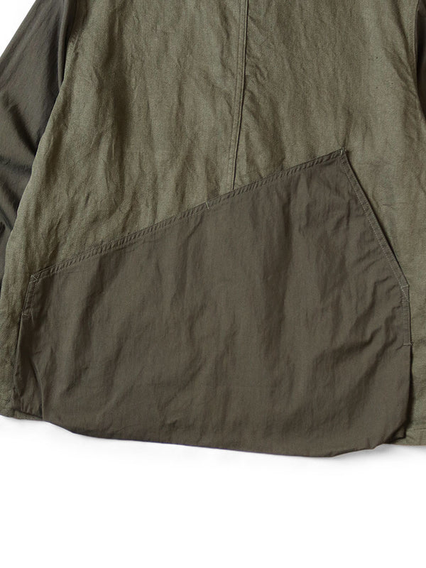 Kapital Linen Chino Cloth x Gabardine Ringo Man Coverall Jacket
