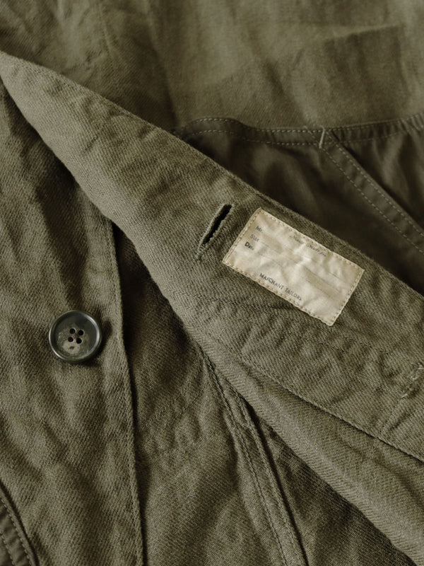 Kapital Linen Chino Cloth x Gabardine Ringo Man Coverall Jacket