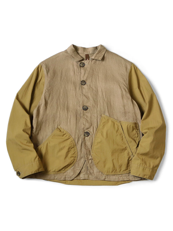 Kapital Linen Chino Cloth x Gabardine Ringo Man Coverall Jacket