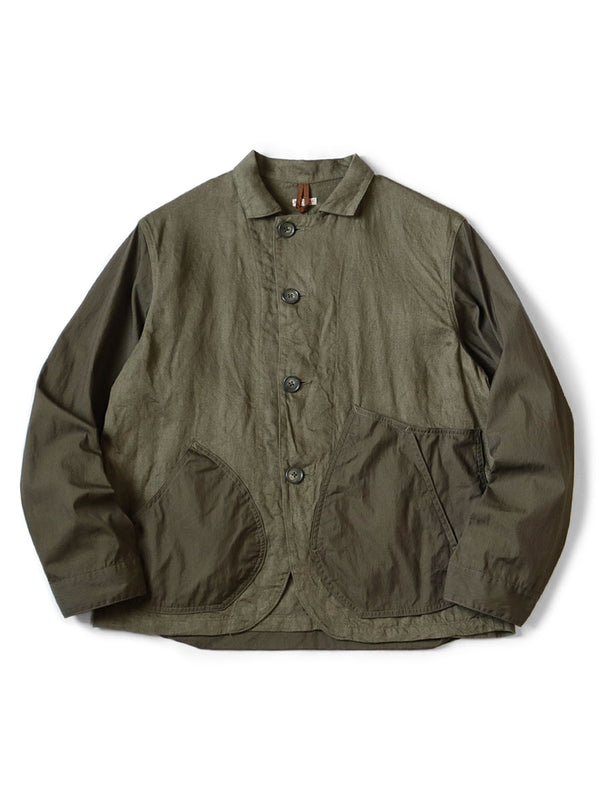 Kapital Linen Chino Cloth x Gabardine Ringo Man Coverall Jacket