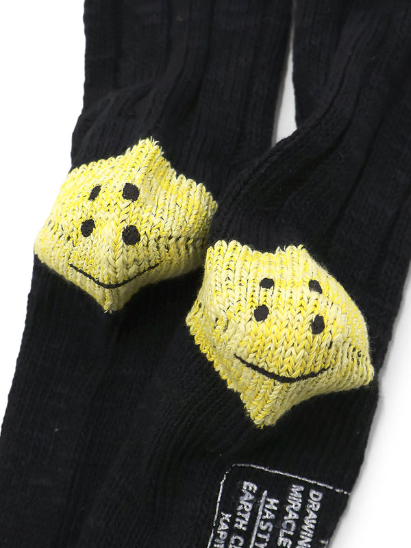 Kapital 56-ply MA-1 RAINBOWY HAPPY HEEL Socks