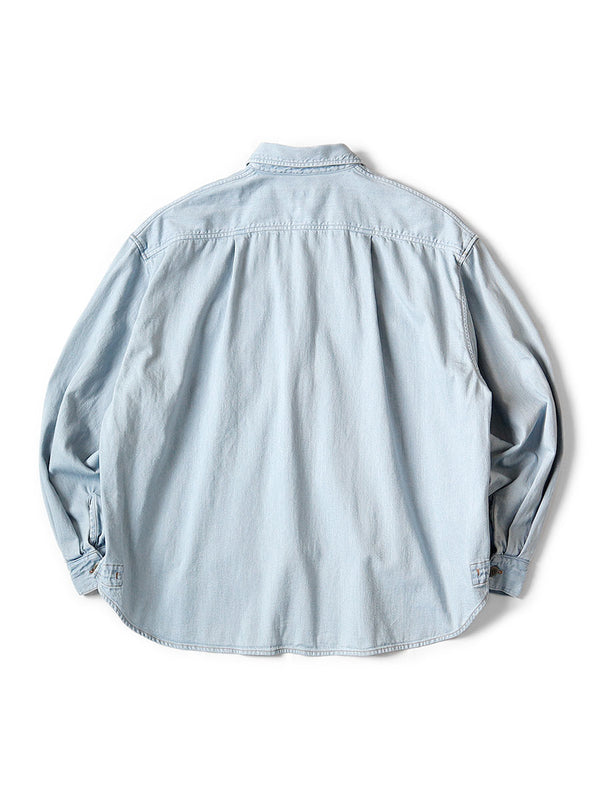 Kapital 8oz denim shirt anorak (long sleeve)