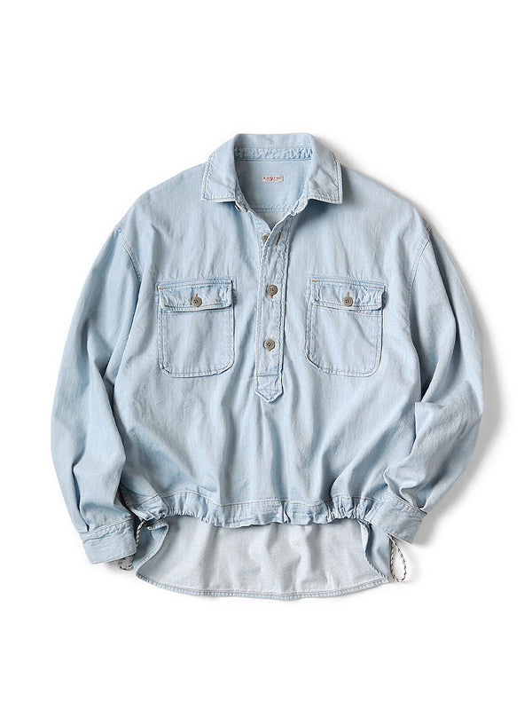 Kapital 8oz denim shirt anorak (long sleeve)