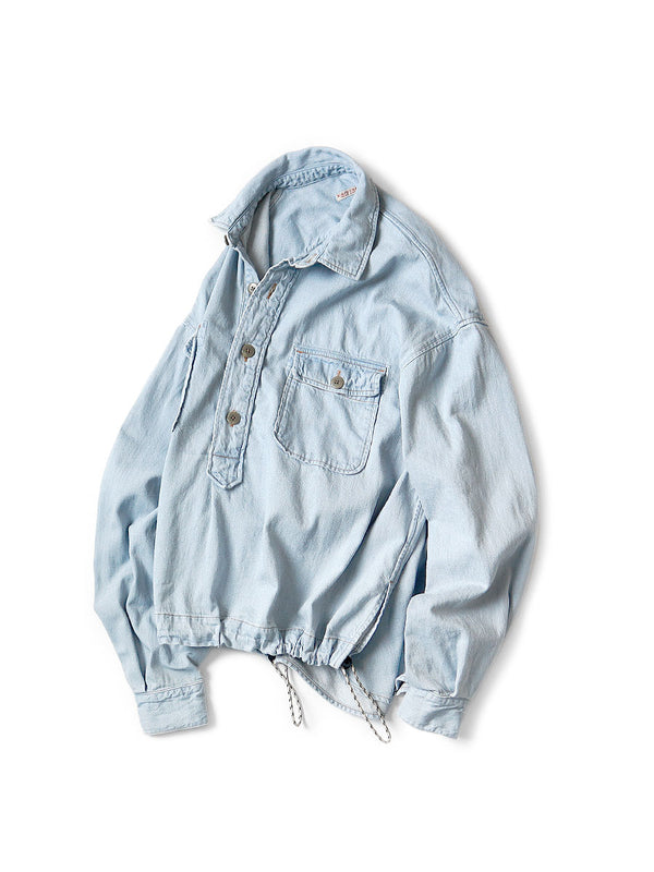 Kapital 8oz denim shirt anorak (long sleeve)