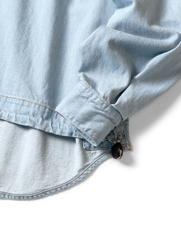 Kapital 8oz denim shirt anorak (long sleeve)