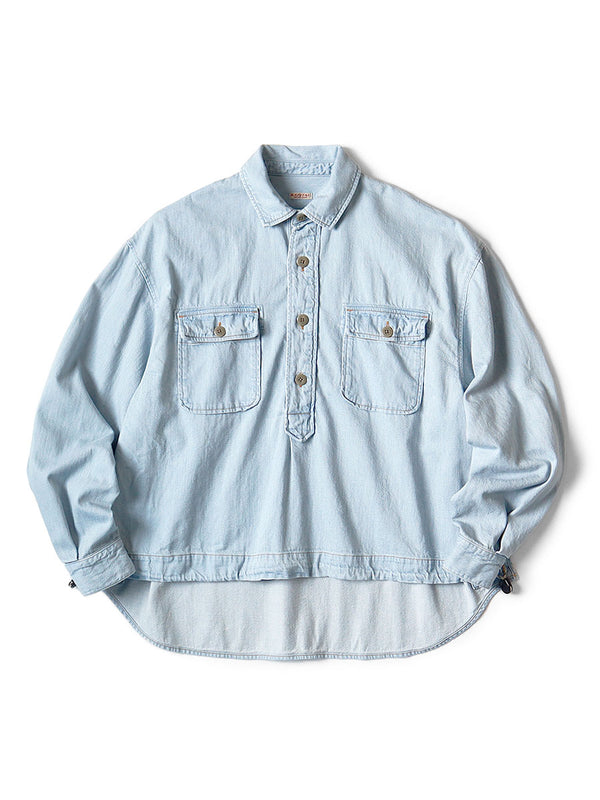 Kapital 8oz denim shirt anorak (long sleeve)