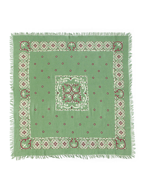 Kapital Linen Rayon Fringe Stole (Habanaja) Scarves