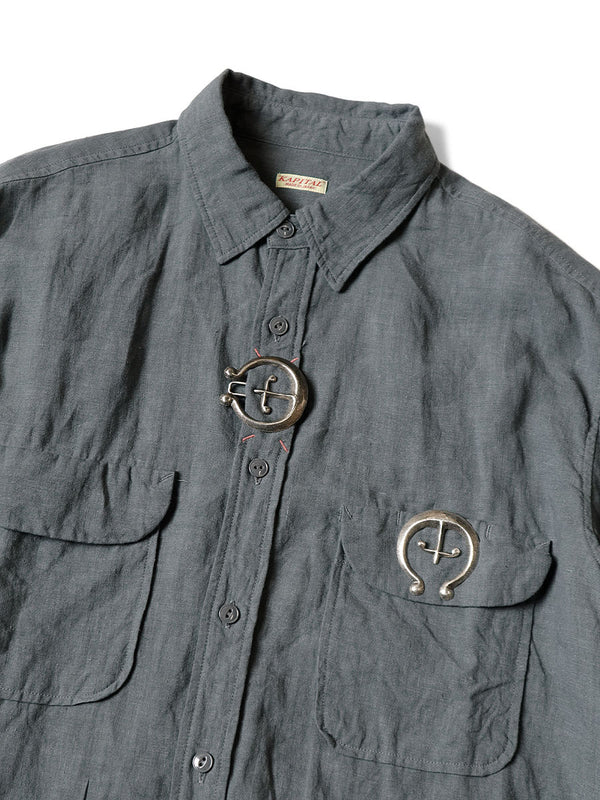Kapital Linen Clip Shirt
