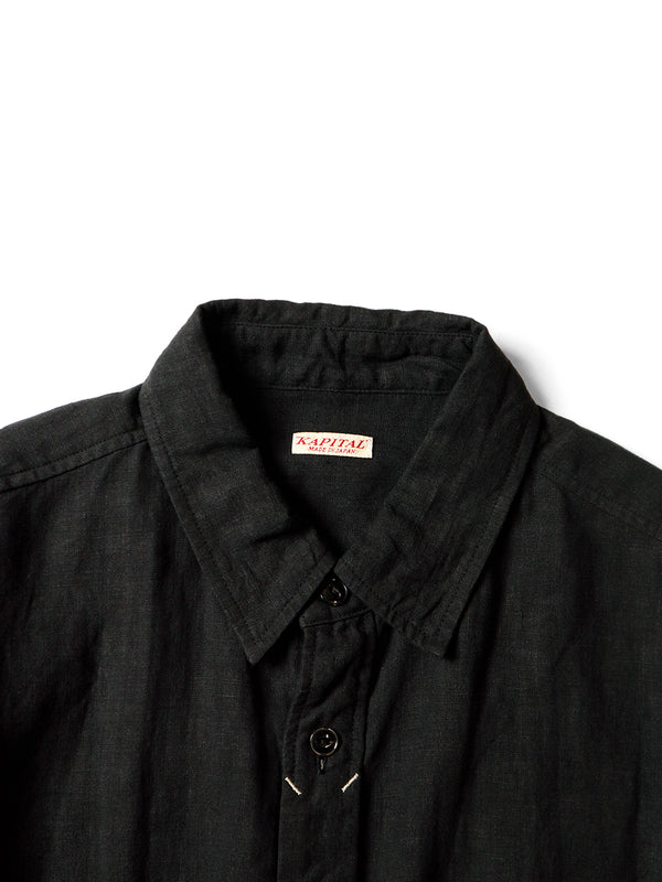 Kapital linen clip shirt (long sleeve)