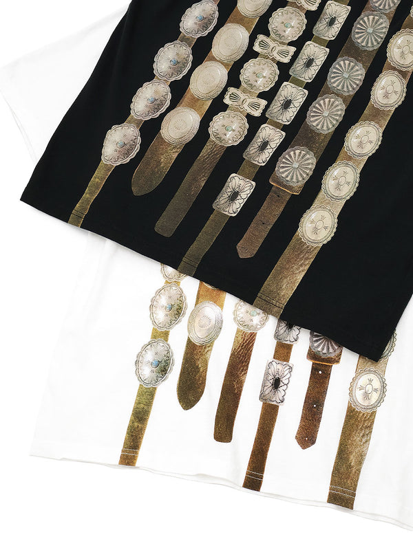 Kapital 20 Jersey Crew Neck T-shirt (Curtain Concho Print)
