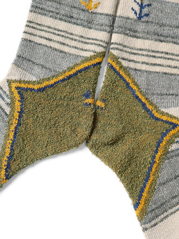 Kapital 96 Wool Heeled Gabbeh Socks