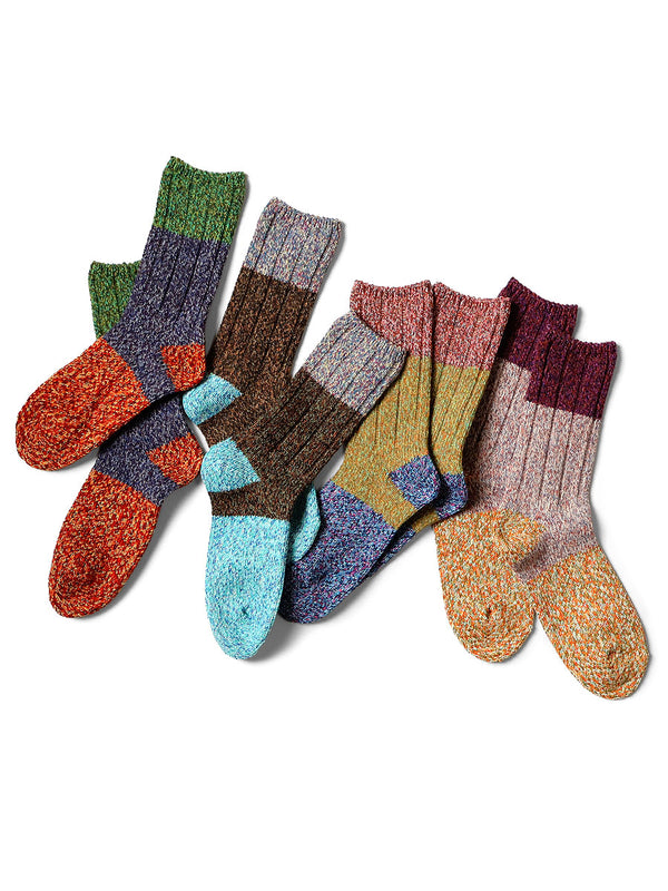 Kapital 56-Piece Wool Van Gogh Heather Socks