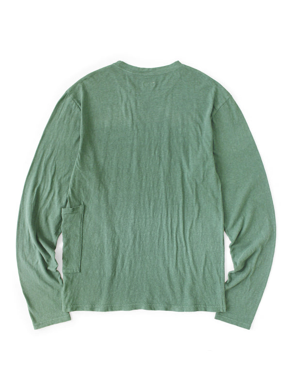 Kapital Gauze Jersey Biscuit Pocket Long-Sleeve T-Shirt