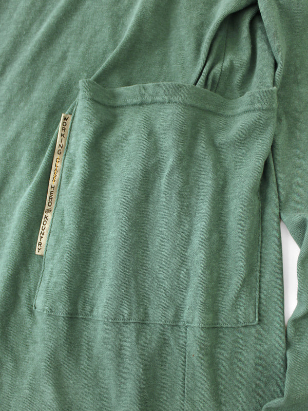 Kapital Gauze Jersey Biscuit Pocket Long-Sleeve T-Shirt