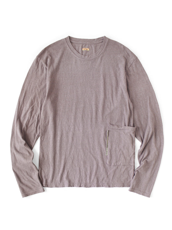 Kapital Gauze Jersey Biscuit Pocket Long-Sleeve T-Shirt