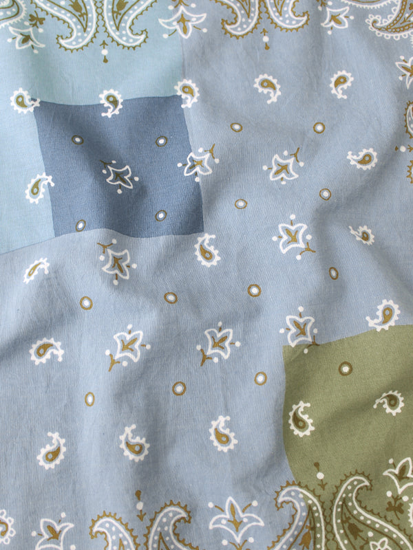 Kapital fastcolor selvedge bandana (paisley patchwork)
