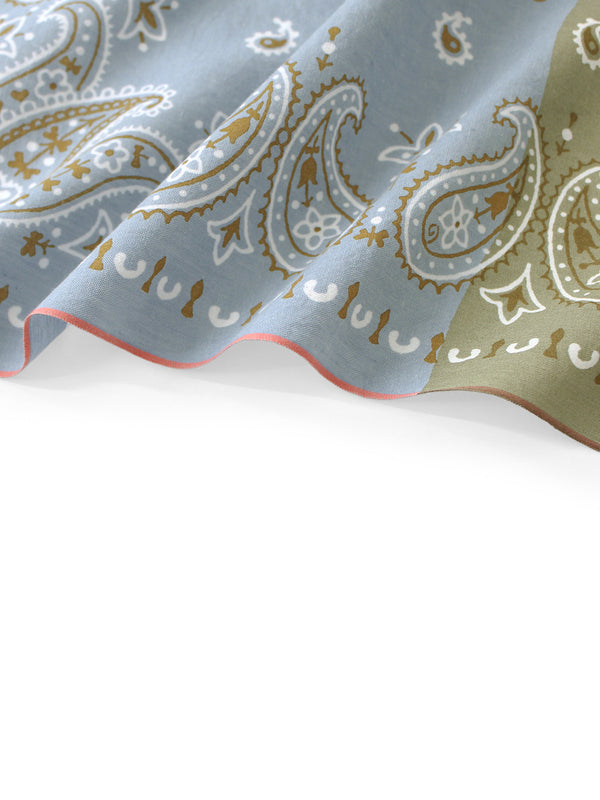 Kapital fastcolor selvedge bandana (paisley patchwork)