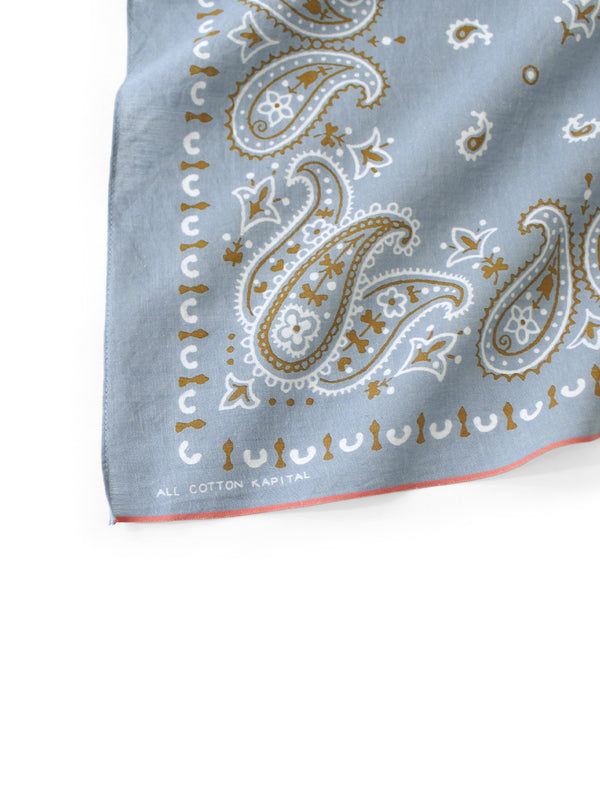Kapital fastcolor selvedge bandana (paisley patchwork)