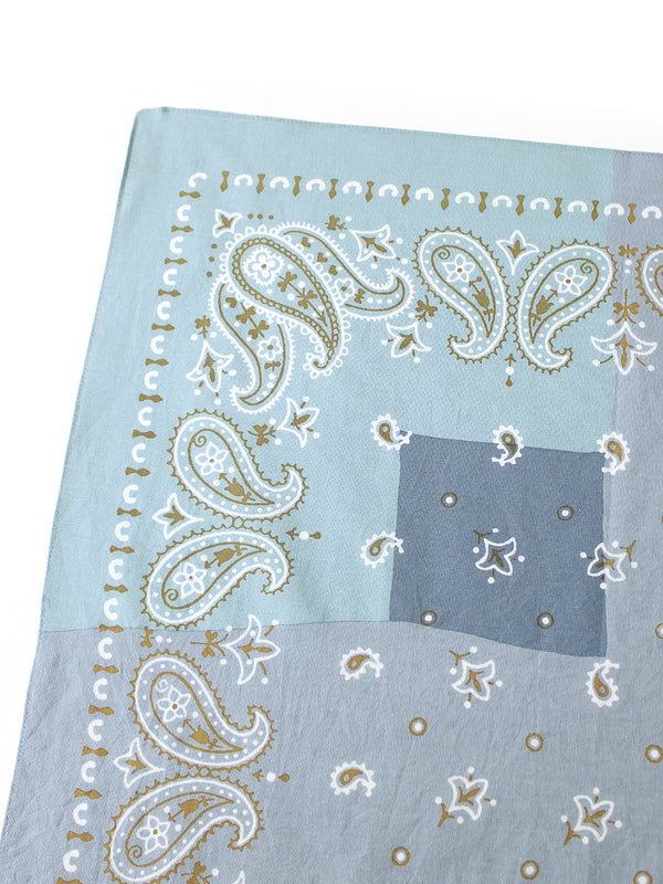 Kapital fastcolor selvedge bandana (paisley patchwork)