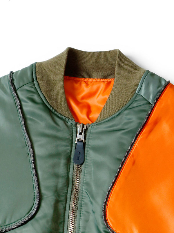 Kapital MA-1 Nylon Siamese Bomber Jacket