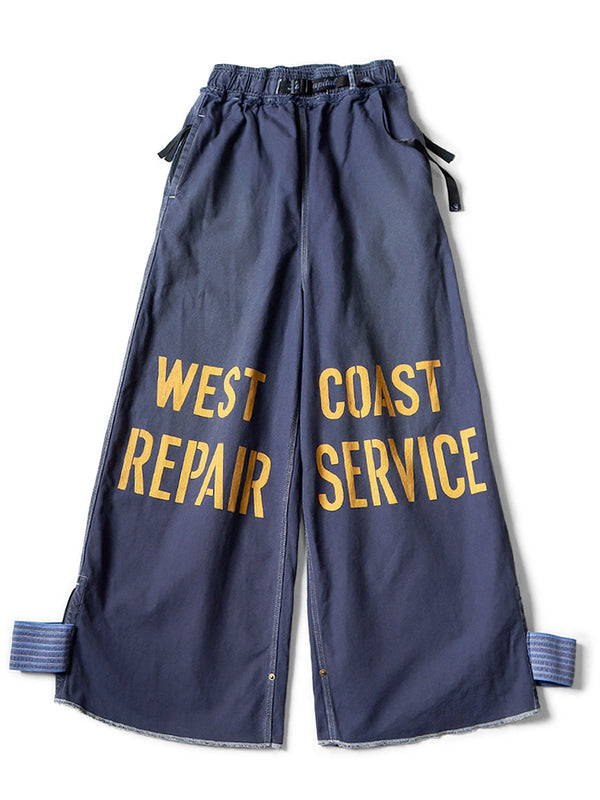 Kapital Canvas Waist Repairman Track Pants