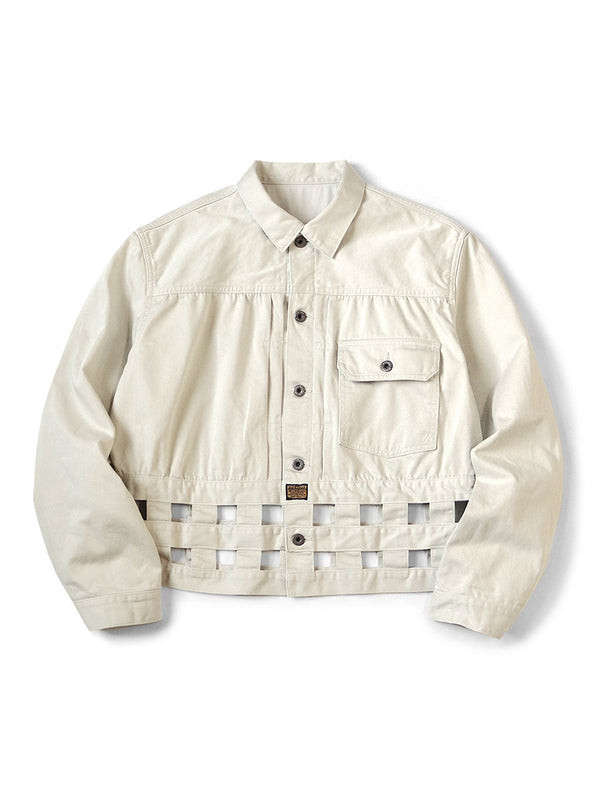 Kapital Vintage Satin Windowpane 1ST Jacket