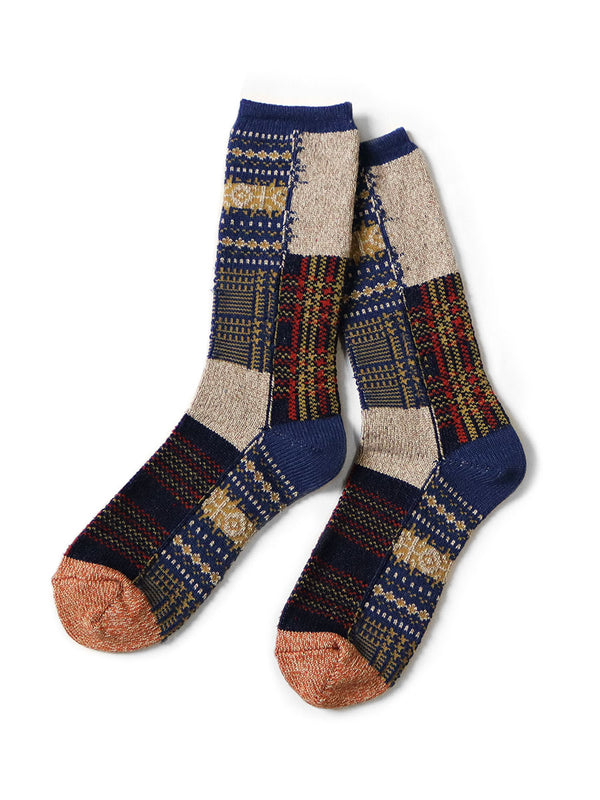 Kapital 84 patchwork tweed fair isle socks