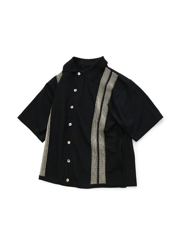 Kapital 14G Cotton Knit Tennessee Aloha Polo Shirt