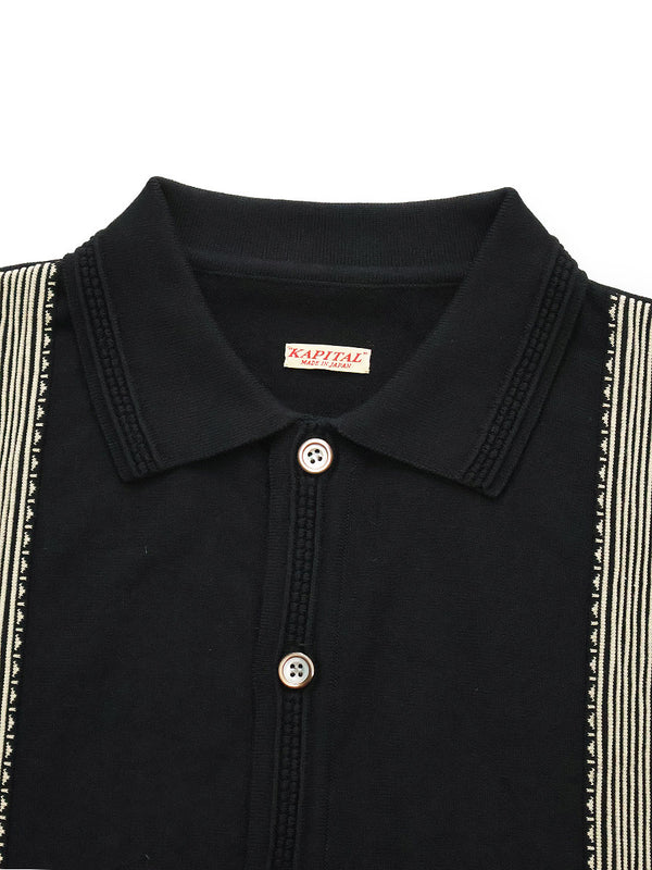 Kapital 14G Cotton Knit Tennessee Aloha Polo Shirt – HARUYAMA