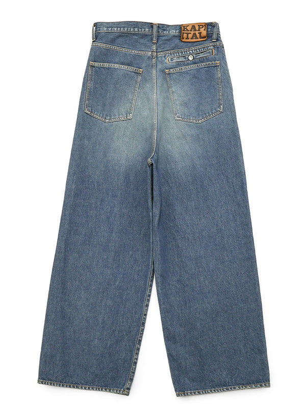 Kapital 14oz Denim Port Baggy Pants