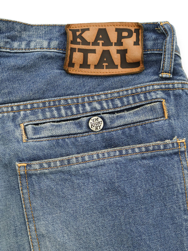 Kapital 14oz Denim Port Baggy Pants