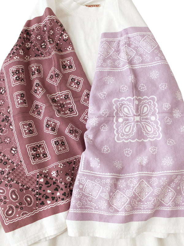 Kapital 18.5/- Jersey Bandana HUGE-T (COOKIE) Tee