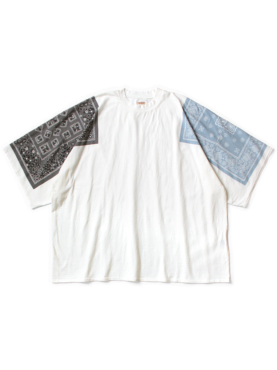 トップス Kapital Jersey Bandana Huge Tee (Cookie) Kapital 18.5 Jersey Bandana HUGE-T (COOKIE) tee – HARUYAMA