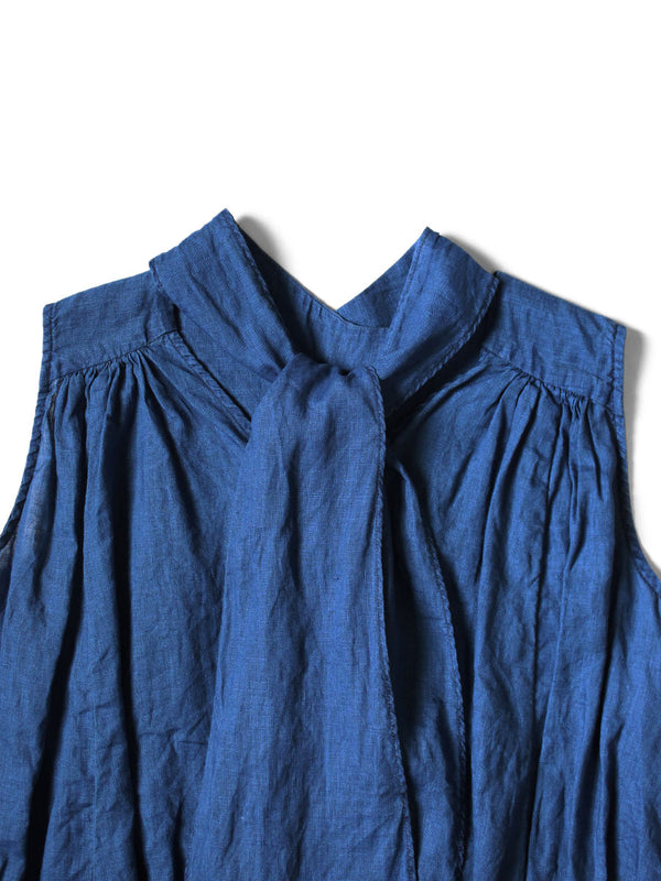 Kapital French Cross Linen 2-Way Choker Cami (Souffle Crest Print) Tee