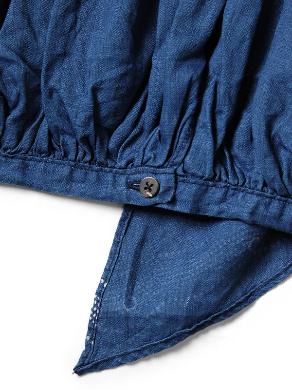 Kapital French Cross Linen 2-Way Choker Cami (Souffle Crest Print) Tee