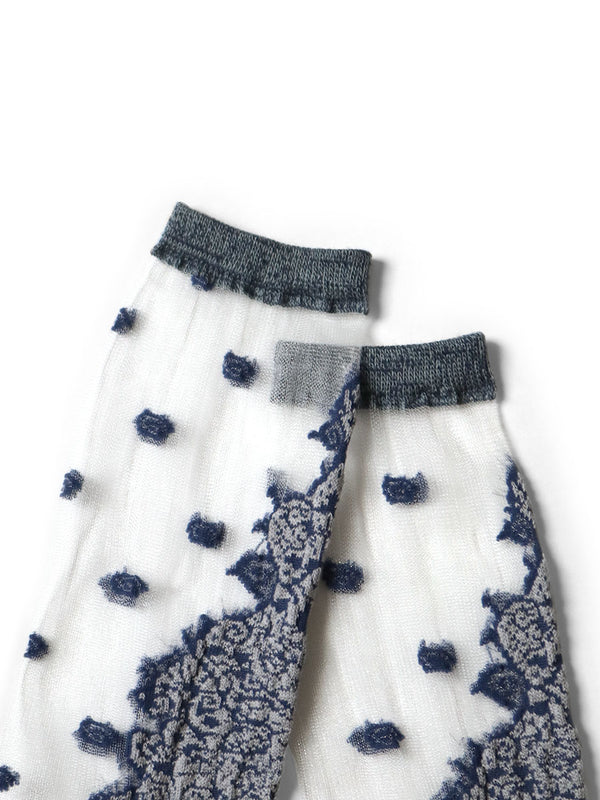 Kapital 144 Flemish Lace See-Through Socks