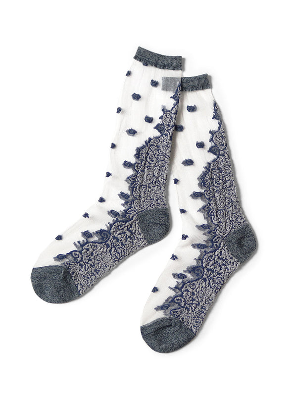 Kapital 144 Flemish Lace See-Through Socks