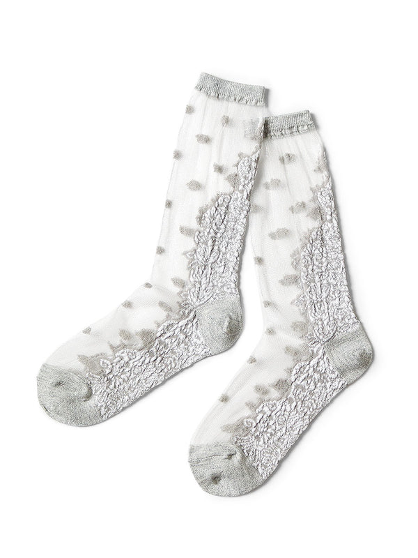 Kapital 144 Flemish Lace See-Through Socks