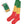 Load image into Gallery viewer, Kapital 96 Rasta Pattern Skater Knee High socks
