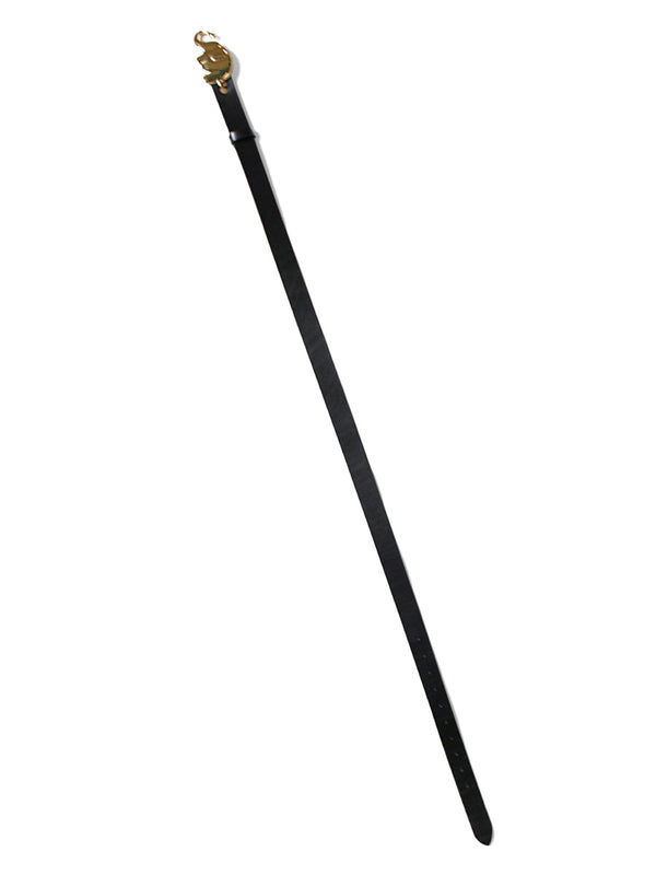 Kapital Leather Trunk Up Elephant Buckle Belt